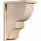 Ekena Millwork Ridgewood Smooth Corbel w/Backplate, Douglas Fir, 7 1/2"W x 14"D x 18"H COR08X14X18RID01SDF - alternate 1